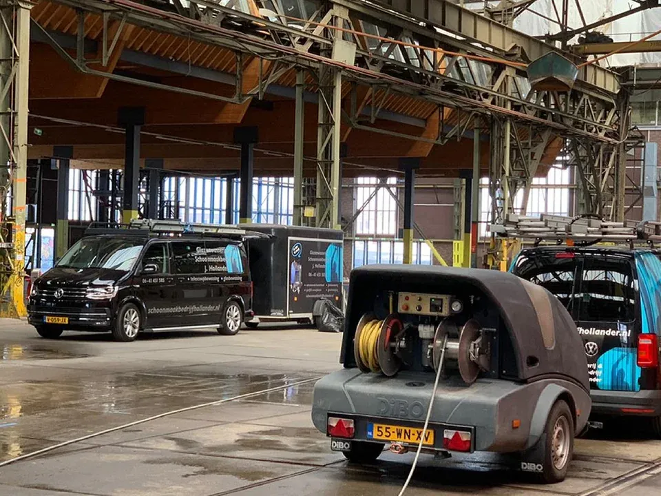 Hogedruk reiniging resultaat