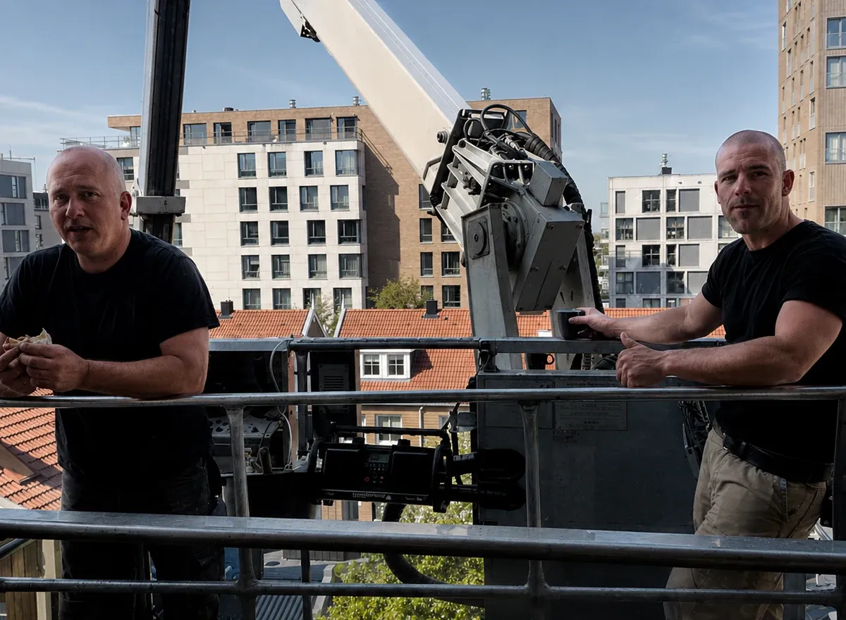 Hollander Facilitair team op locatie