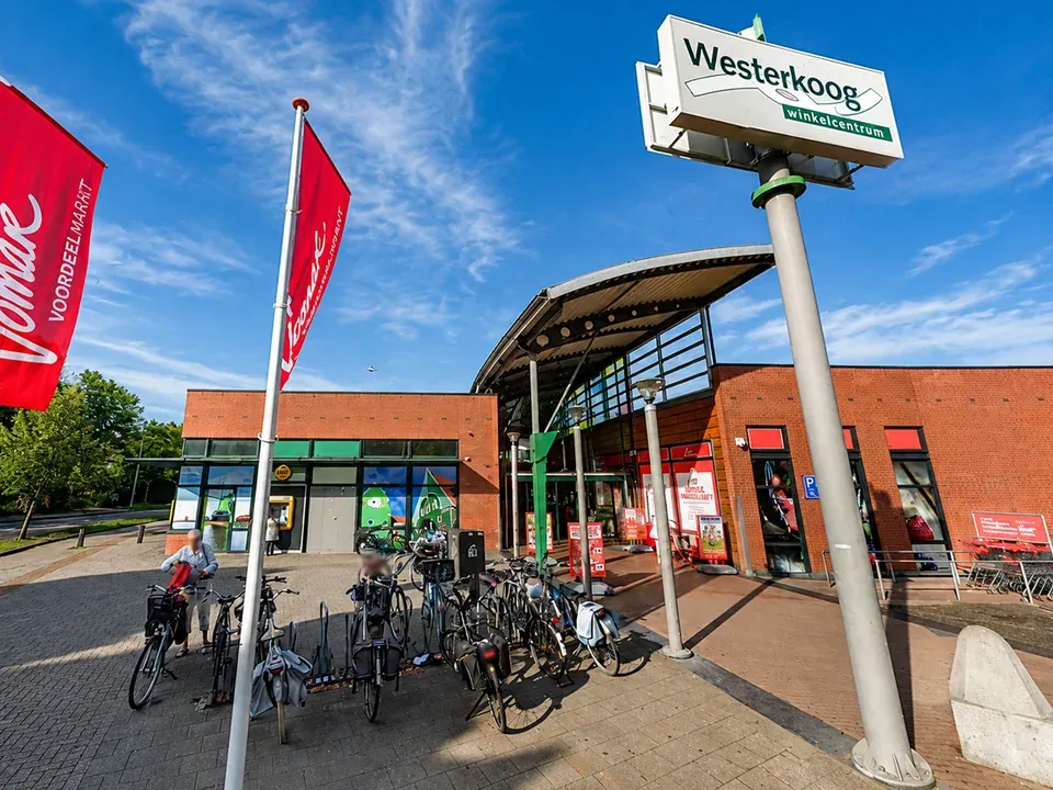 Winkelcentrum exterieur reiniging